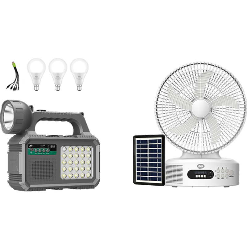 Picture of SOLAR LIGHT + SOLAR FAN COMBO