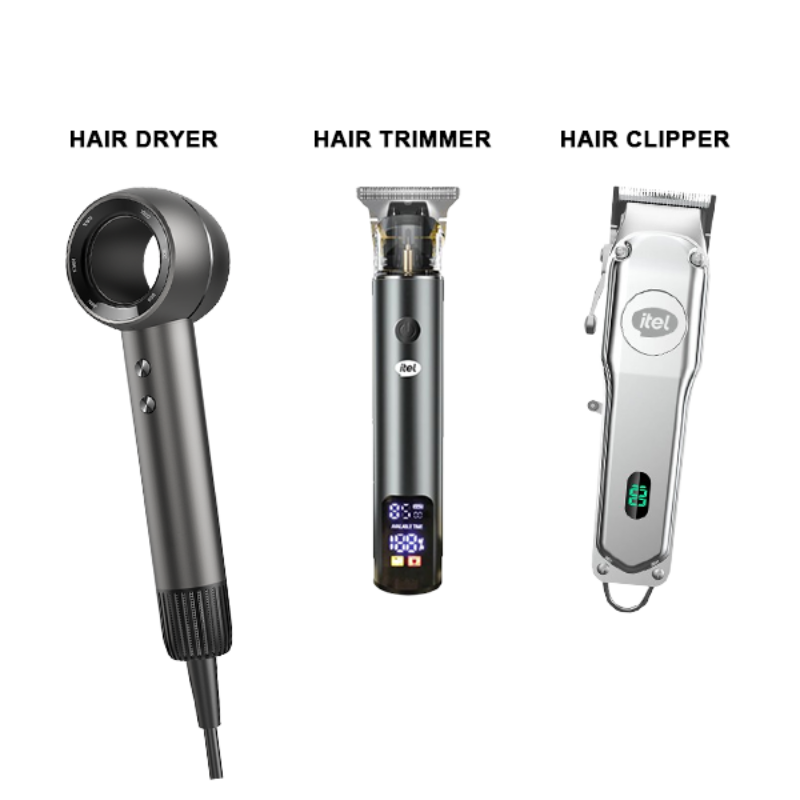 Picture of HAIR DRYER + HAIR TRIMMER + HAIR CLIPPER COMBO